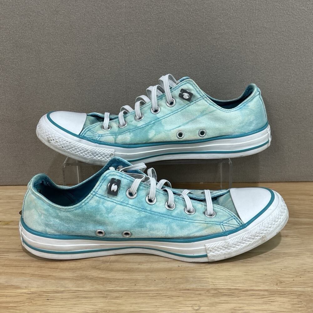 Converse Chuck Taylor All Star Low Top Dip Blue Tie Dye Women’s Size 10 Mens 8